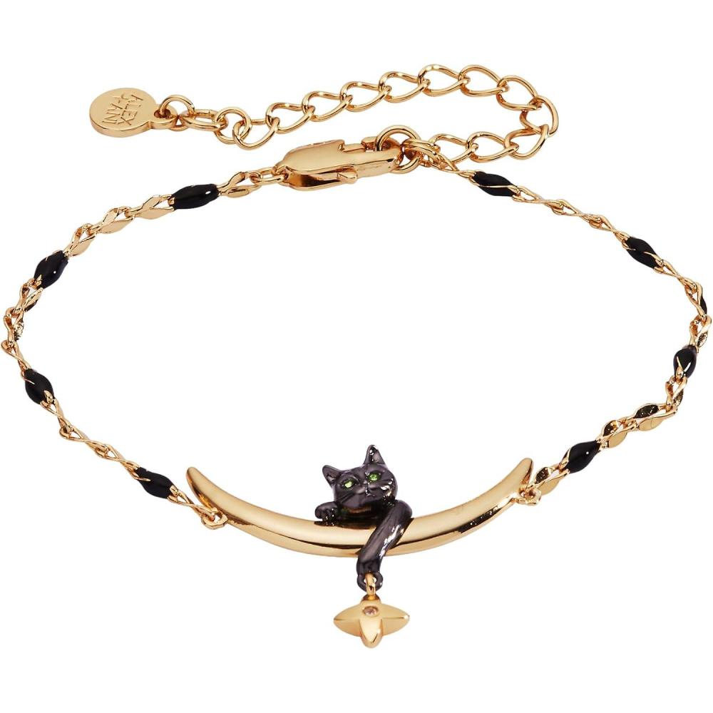 imageAlex and Ani Celestial Bracelets with Sculptural Silhouette NickelFree Design Whimsical AccessoryLinear Bracelet