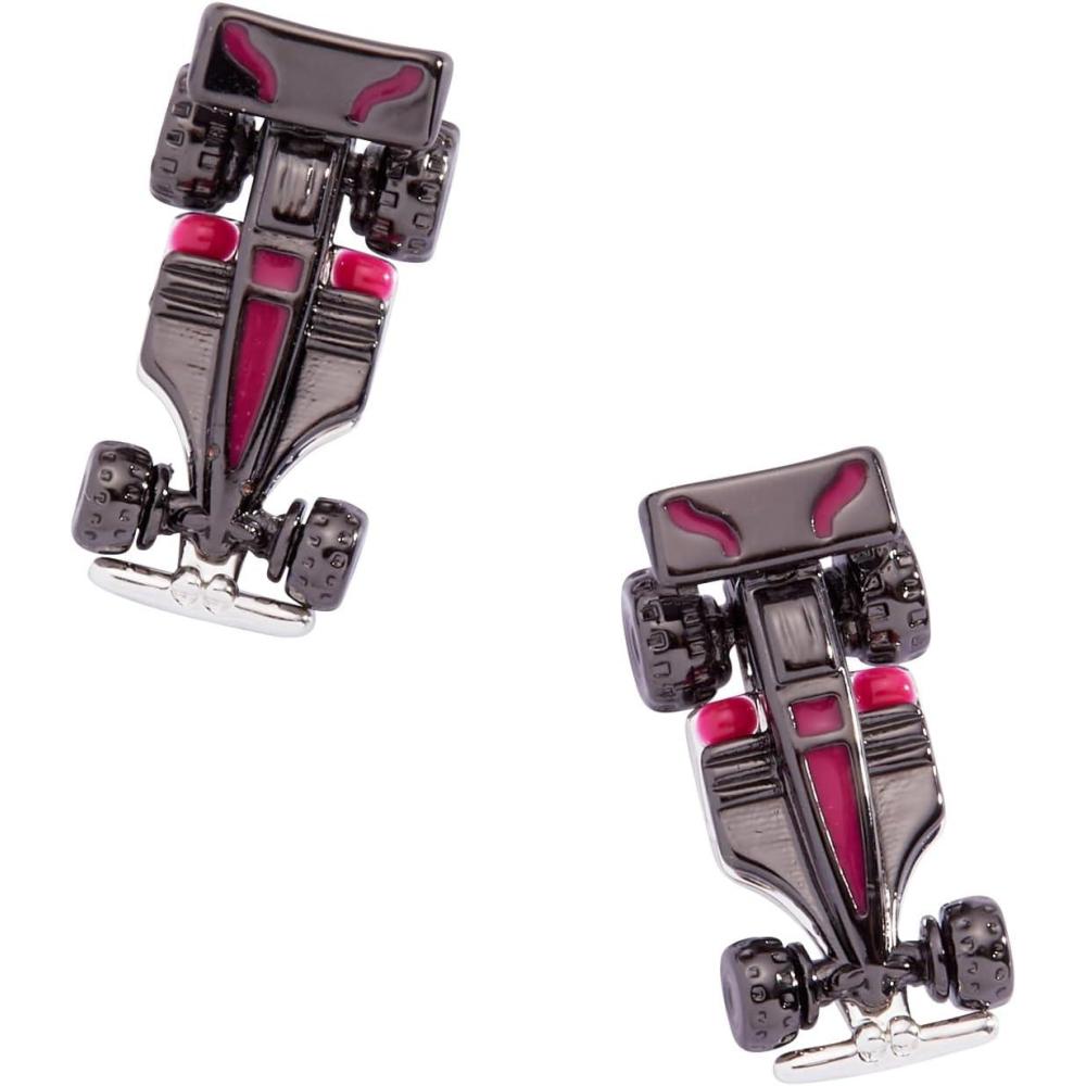 imageAlex and Ani Hot Wheels EarringsPink Car Stud Shiny Silver