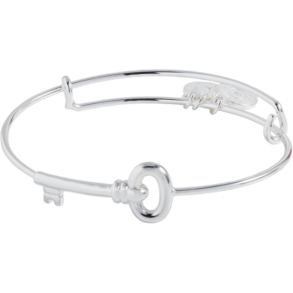 imageAlex and Ani Key Inline Banglesilver