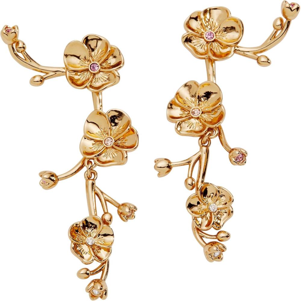 imageAlex and Ani New York Botanical Garden Floral EarringsAlex and Ani New York Botanical Garden Pansies Statement Earrings