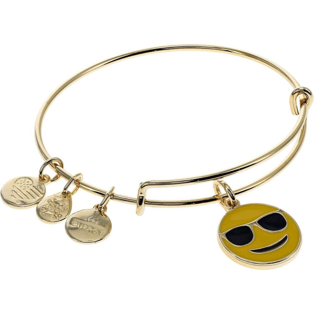 imageAlex and Ani Sunglasses Emoji Charm Bangle Bracelet