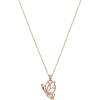 imageAlex and Ani Goliath Openwork Butterfly Pendant Necklace Rose Silver