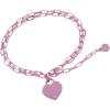 imageAlex and Ani Heart Charm Double Paperclip Chain Bracelet