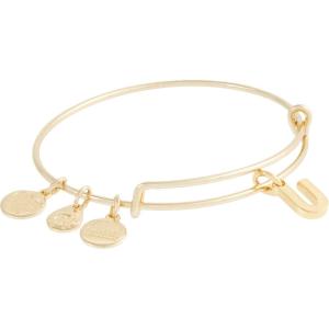 Alex and Ani Initial U III Bangle Bracelet(Shiny Gold)