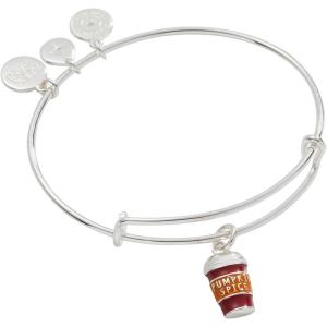 Alex and Ani Pumpkin Spice Latte Bangle(Pumpkin Spice To Go Cup Charm Bangle)