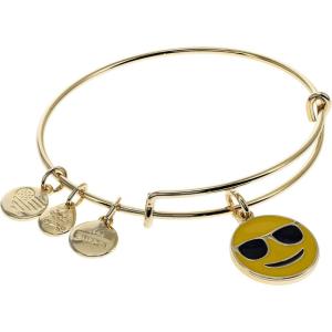 Alex and Ani Sunglasses Emoji Charm Bangle Bracelet