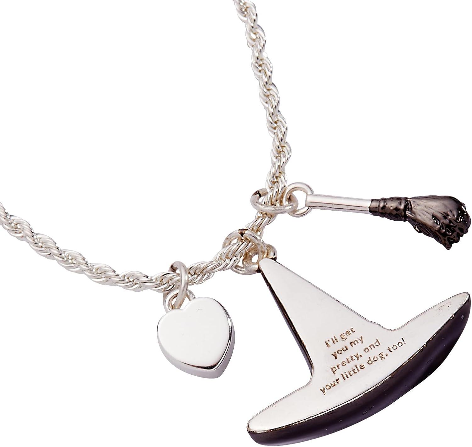 imageAlex and Ani The Wizard of Oz NecklacesWicked Witch Charmy