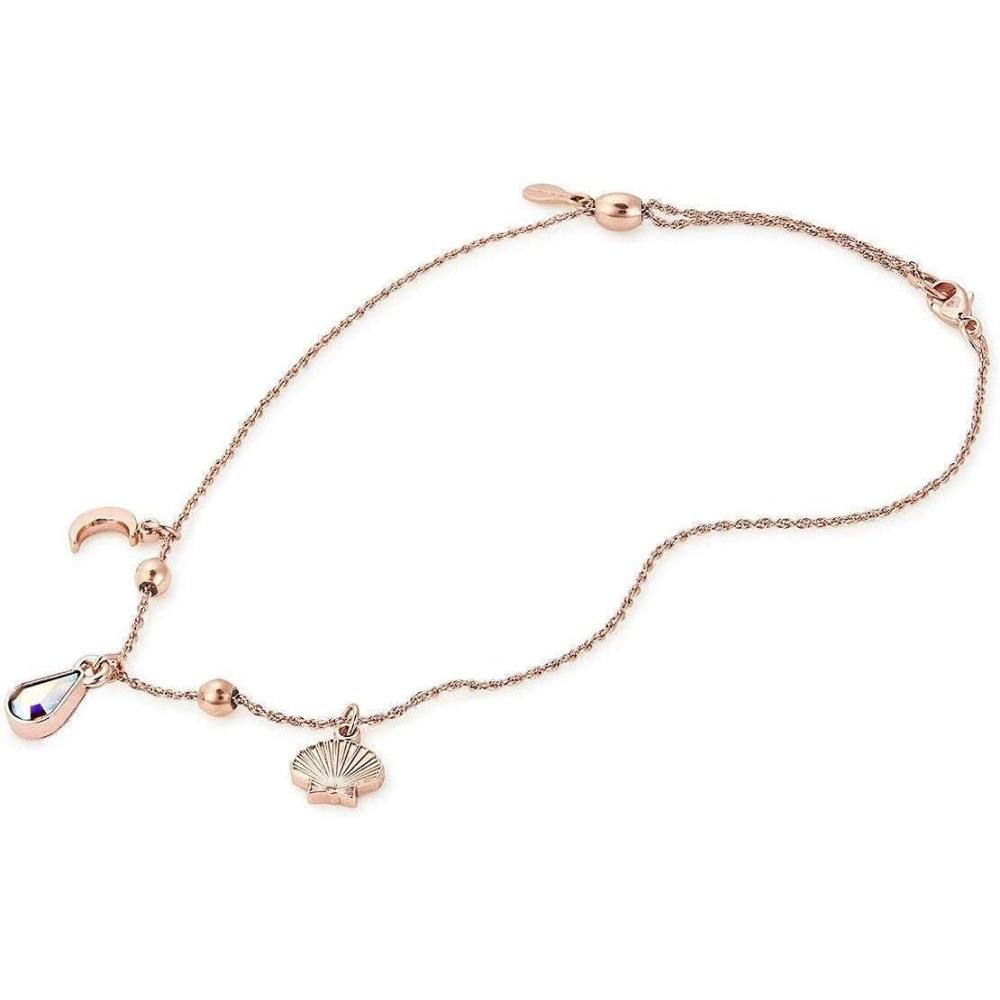 imageAlex and Ani Adjustable Anklet for Women Rose GoldShiny Rose Gold Finish