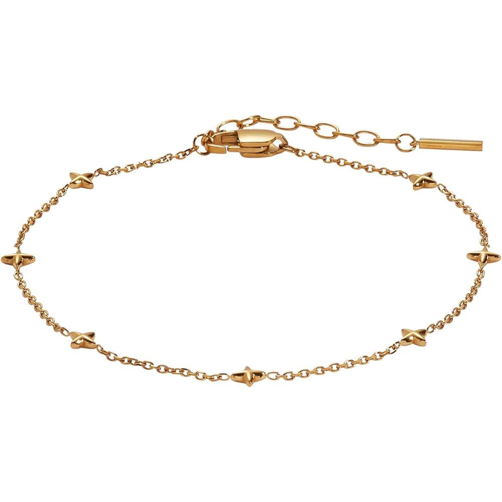 imageAlex and Ani Star Chain AnkletStainless Gold