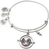 imageAlex and Ani Harry Potter Time Turner Expandable Wire Bangle BraceletShiny Silver