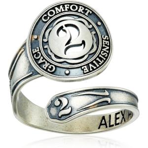 Alex and Ani Number 33 Spoon Ring | Teacher, Generous, and Compassion(Two)