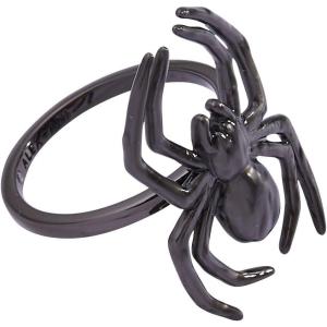 Alex and Ani Spider Ring – Glow in the Dark Adjustable Size 7 Statement Jewelry – Detailed Spider Design, Halloween Accessory, Captivates Day or Night