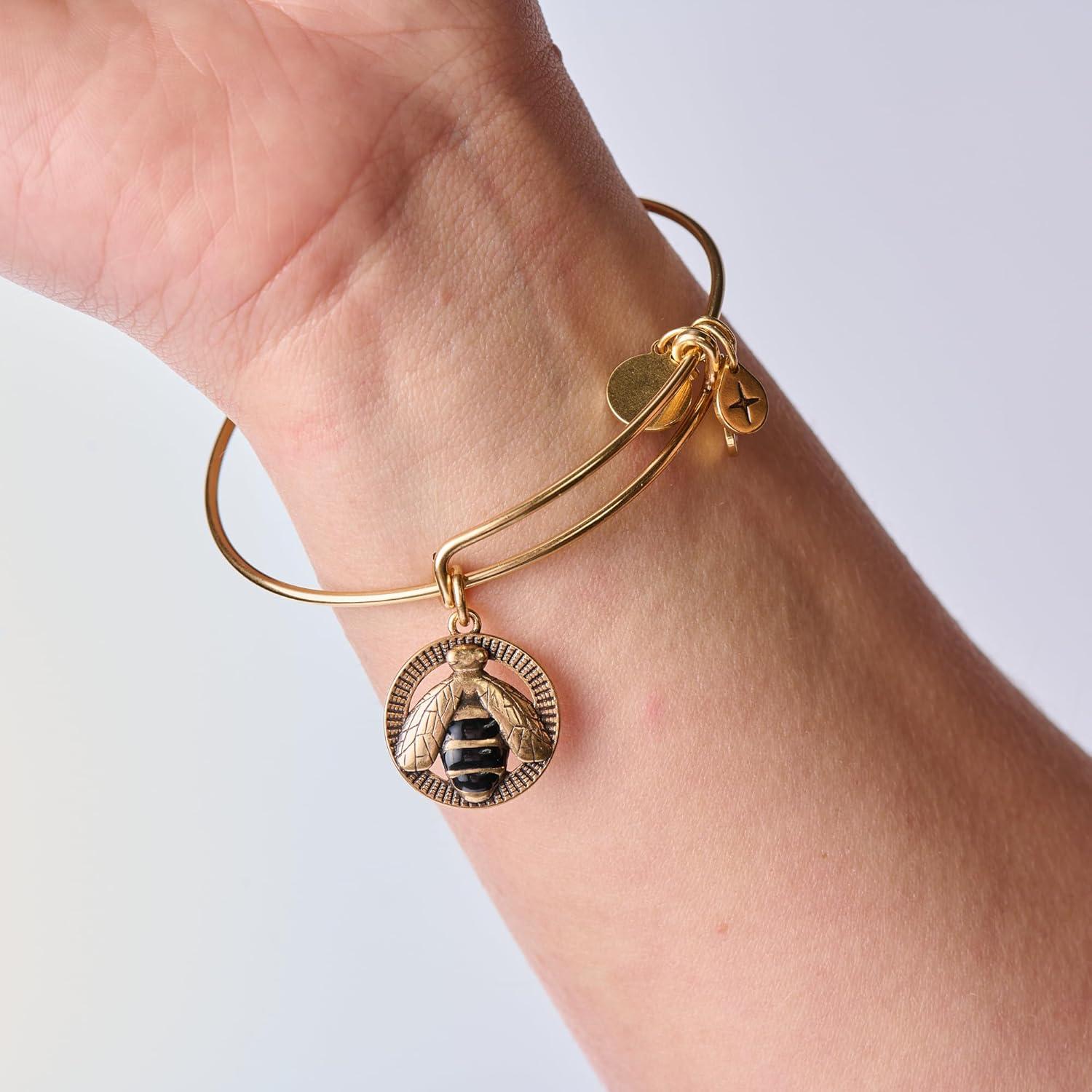 imageAlex and Ani Path of Symbols Bee BraceletAntique Gold