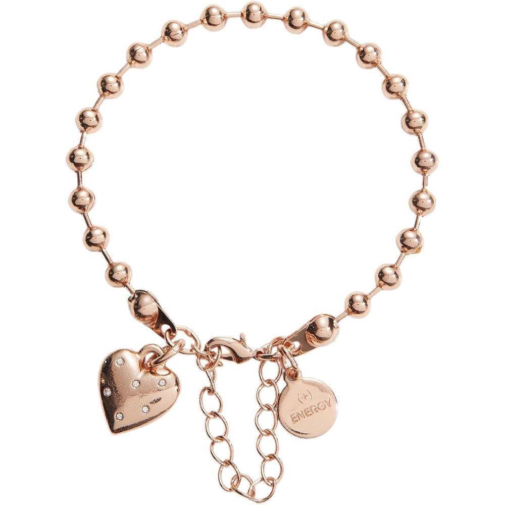 imageAlex and Ani Heart Ball Chain BraceletShiny Rose Gold