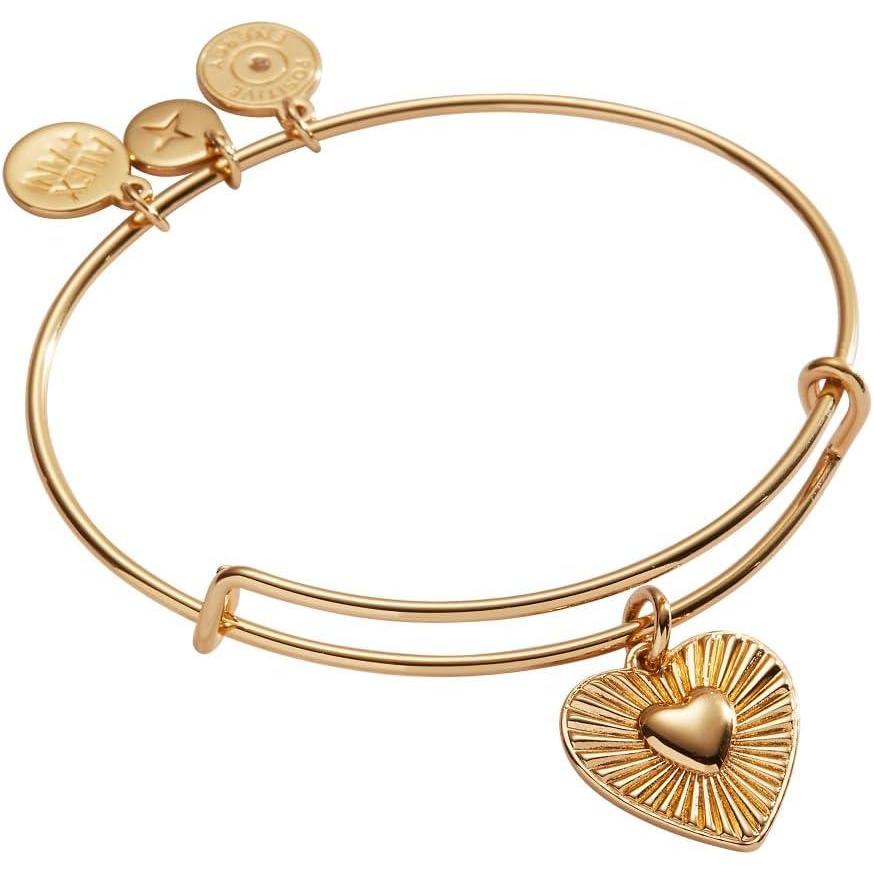 imageAlex and Ani Heartburst Charm BangleGold