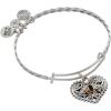 imageAlex and Ani Antique Heart Charm Bangle