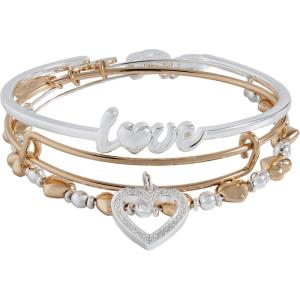 Alex and Ani Love Bracelets Set of 3