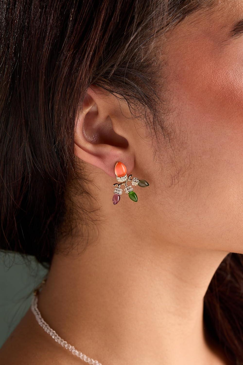 imageAlex and Ani Light Bulb Jacket EarringsGold