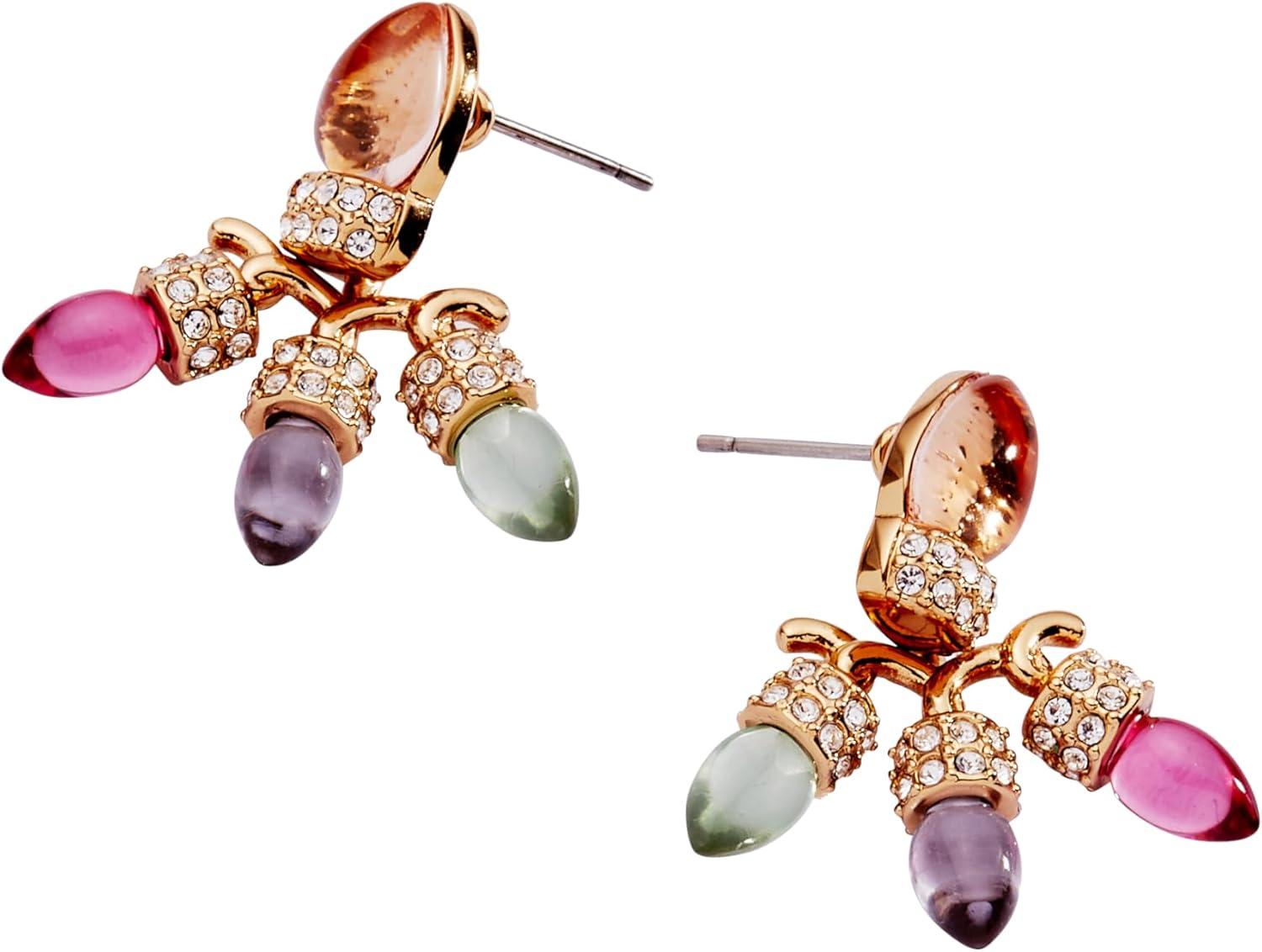 imageAlex and Ani Light Bulb Jacket EarringsGold Muted