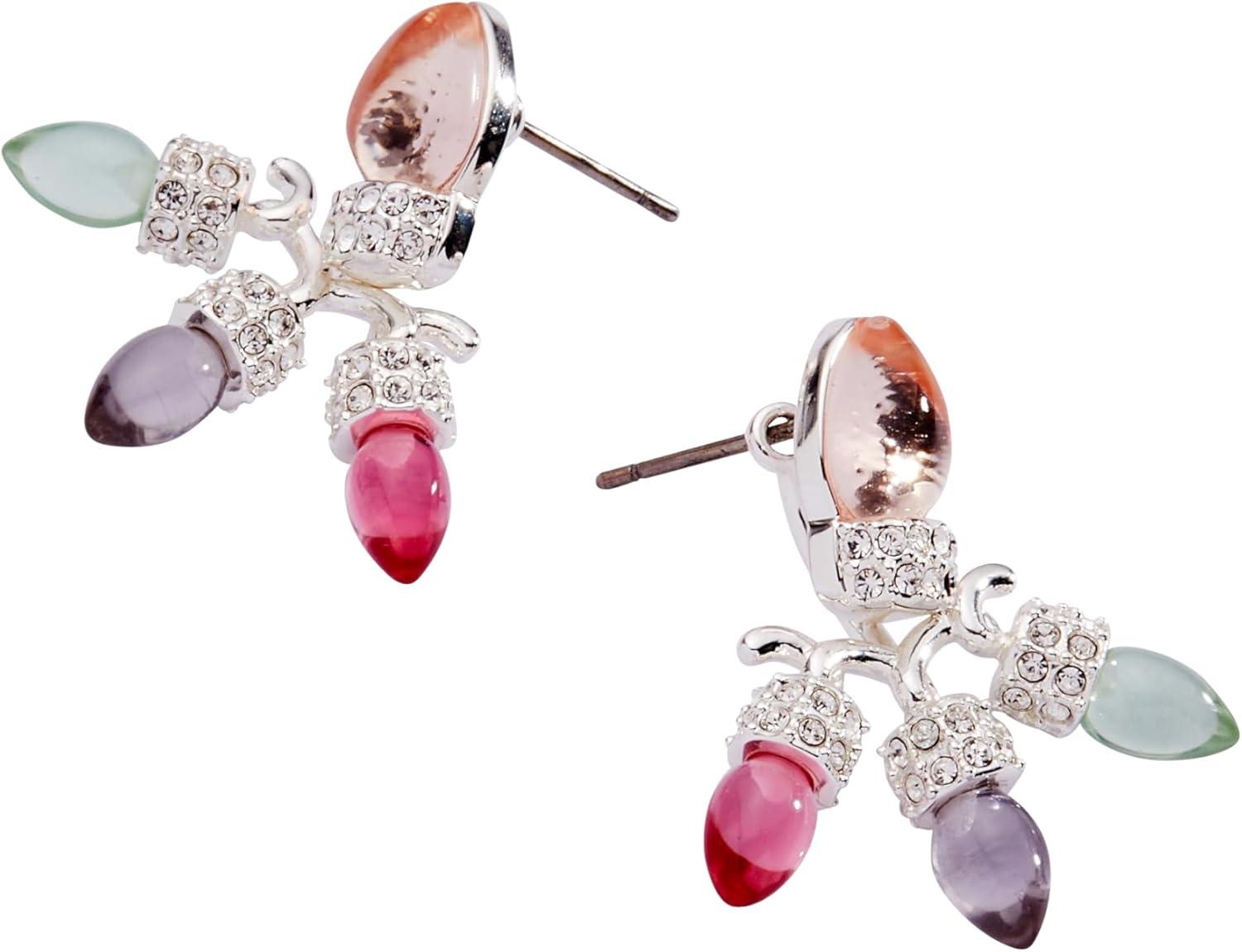 imageAlex and Ani Light Bulb Jacket EarringsSilver Muted