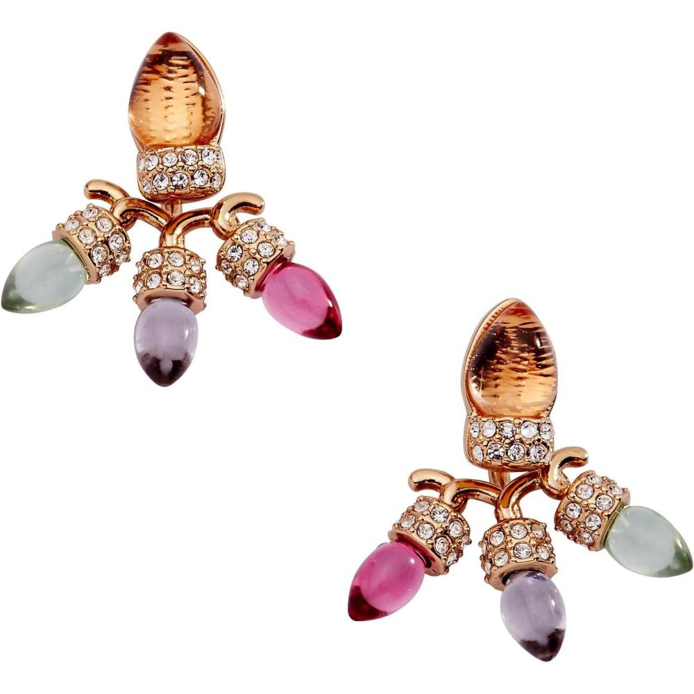 imageAlex and Ani Light Bulb Jacket EarringsGold Muted