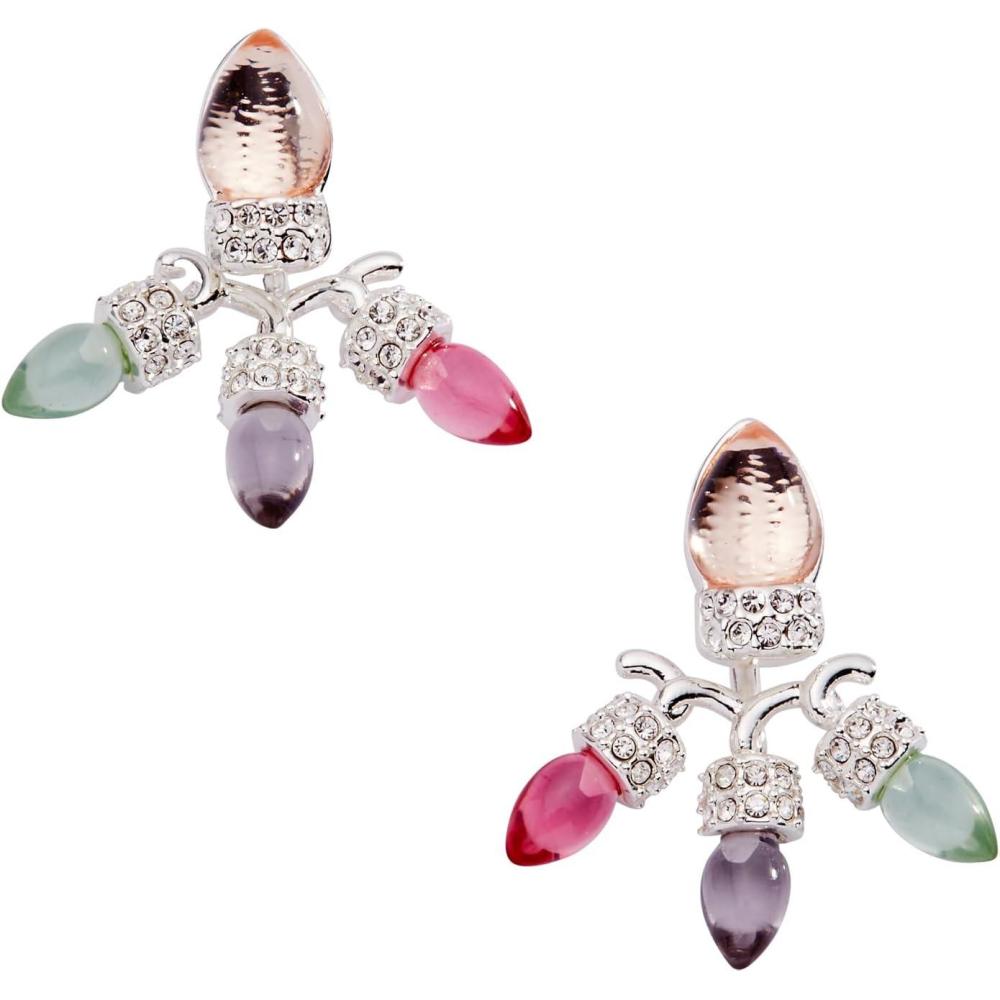 imageAlex and Ani Light Bulb Jacket EarringsSilver Muted