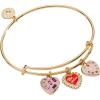imageAlex and Ani Sweet Shop Be Mine Multi Charm Bangle Bracelet Shiny Gold