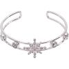 imageAlex and Ani Womens Snowflake Bracelets  NickelFree Trendy Bracelets for Women Ideal Jewelry GiftCrystal Snowflake