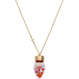 Alex and Ani Holiday Necklaces for Women – Christmas Jewelry(Light Bulb (Shiny Gold))