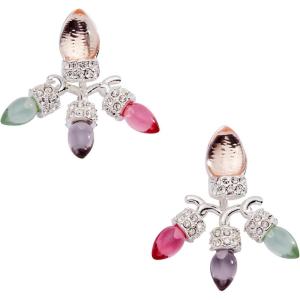 Alex and Ani Light Bulb Jacket Earrings(Silver Muted)