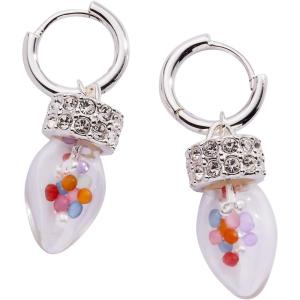 Alex and Ani Shaker Light Bulb Jewelry(Huggie Hoop Earrings)