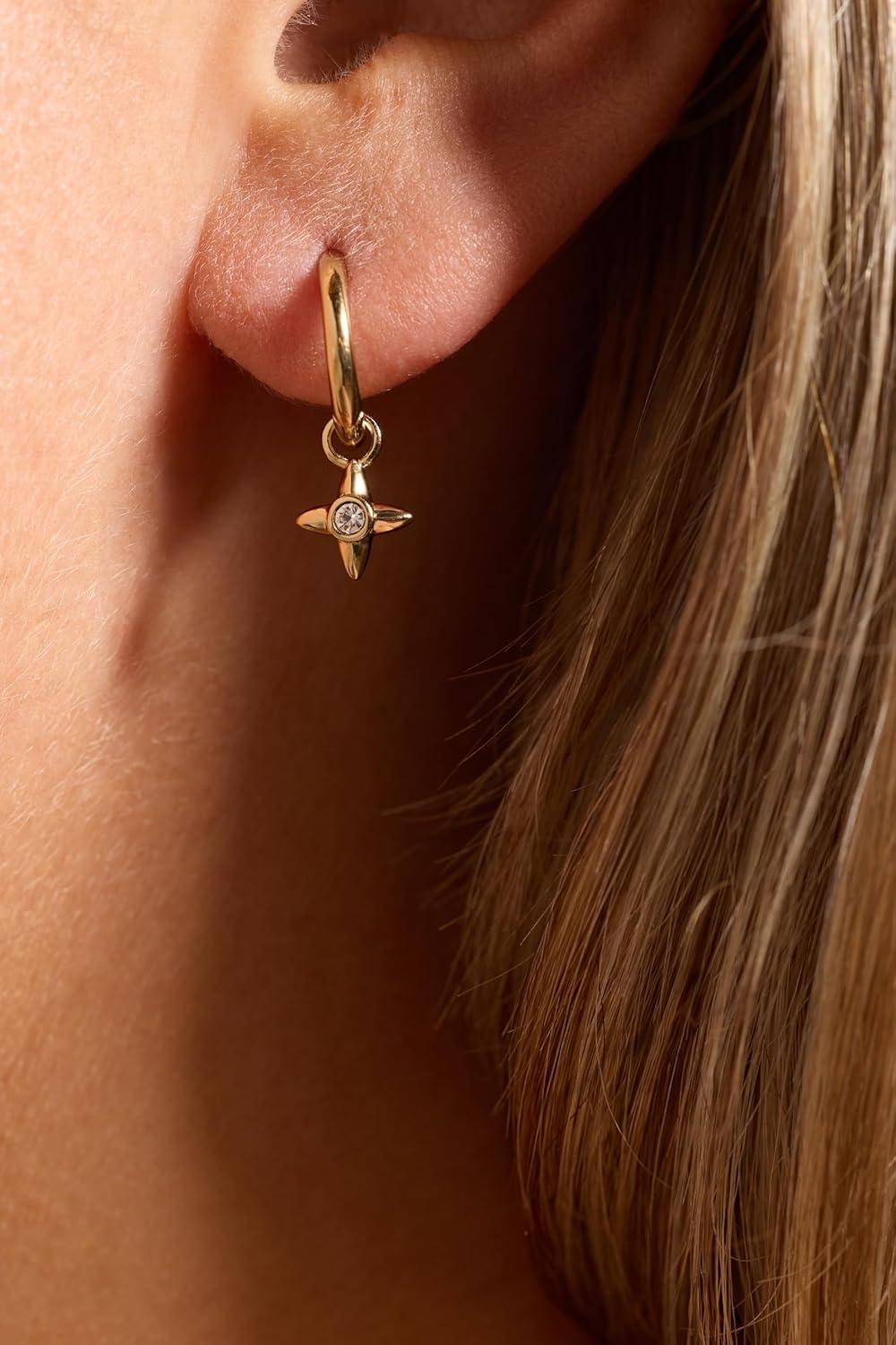 imageAlex and Ani Coquette Christian EarringsHuggie Set of 3