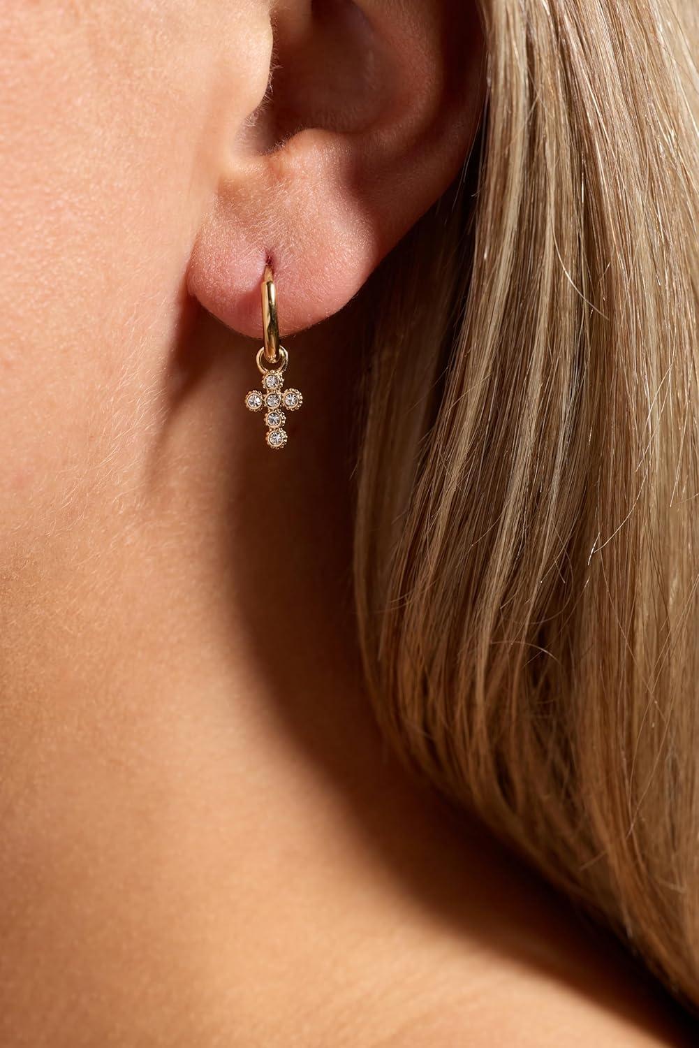 imageAlex and Ani Coquette Christian EarringsHuggie Set of 3