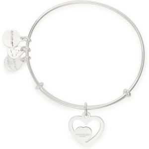 Alex and Ani Heart in Heart Charm Bangle