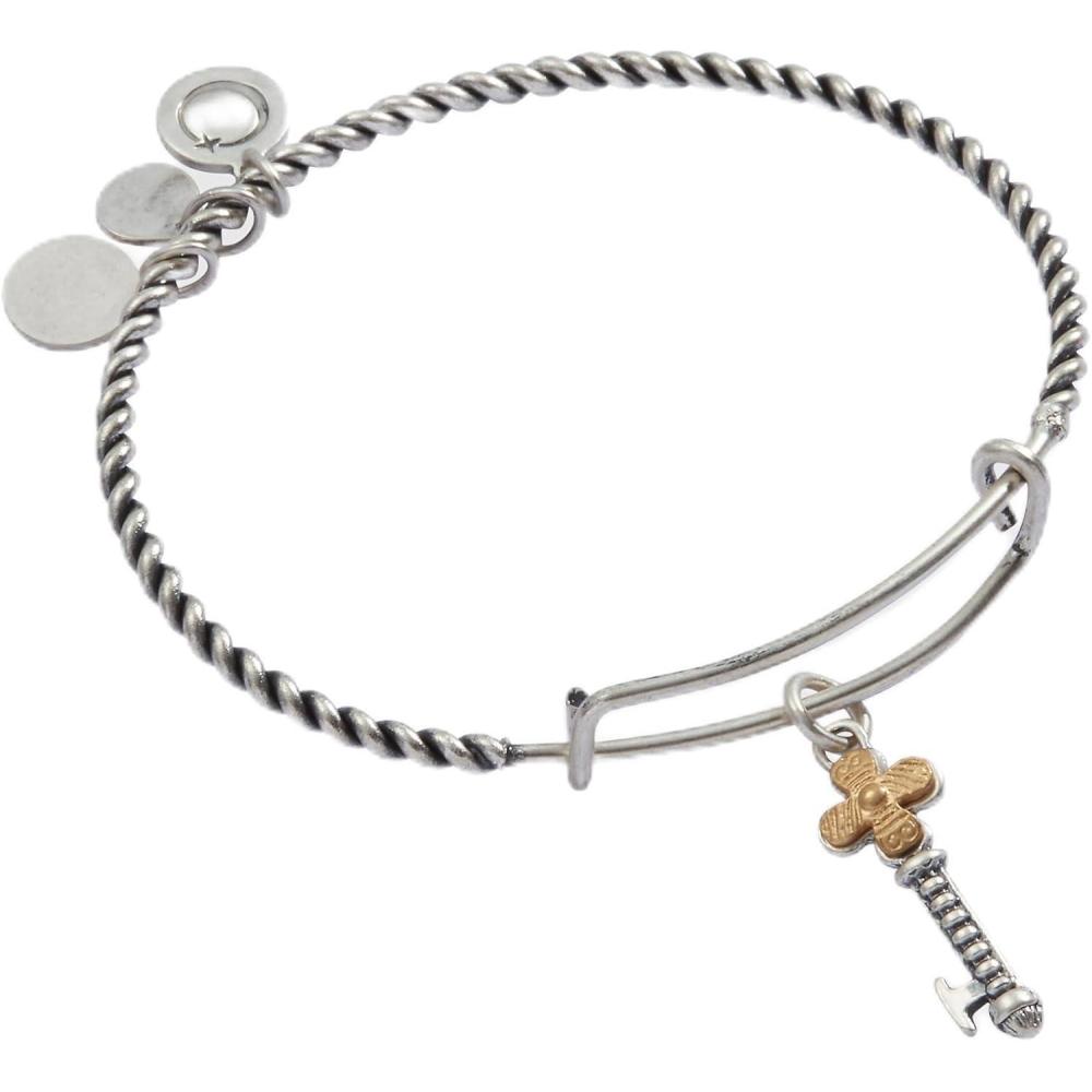 imageAlex and Ani Antique Key Charm Bangle
