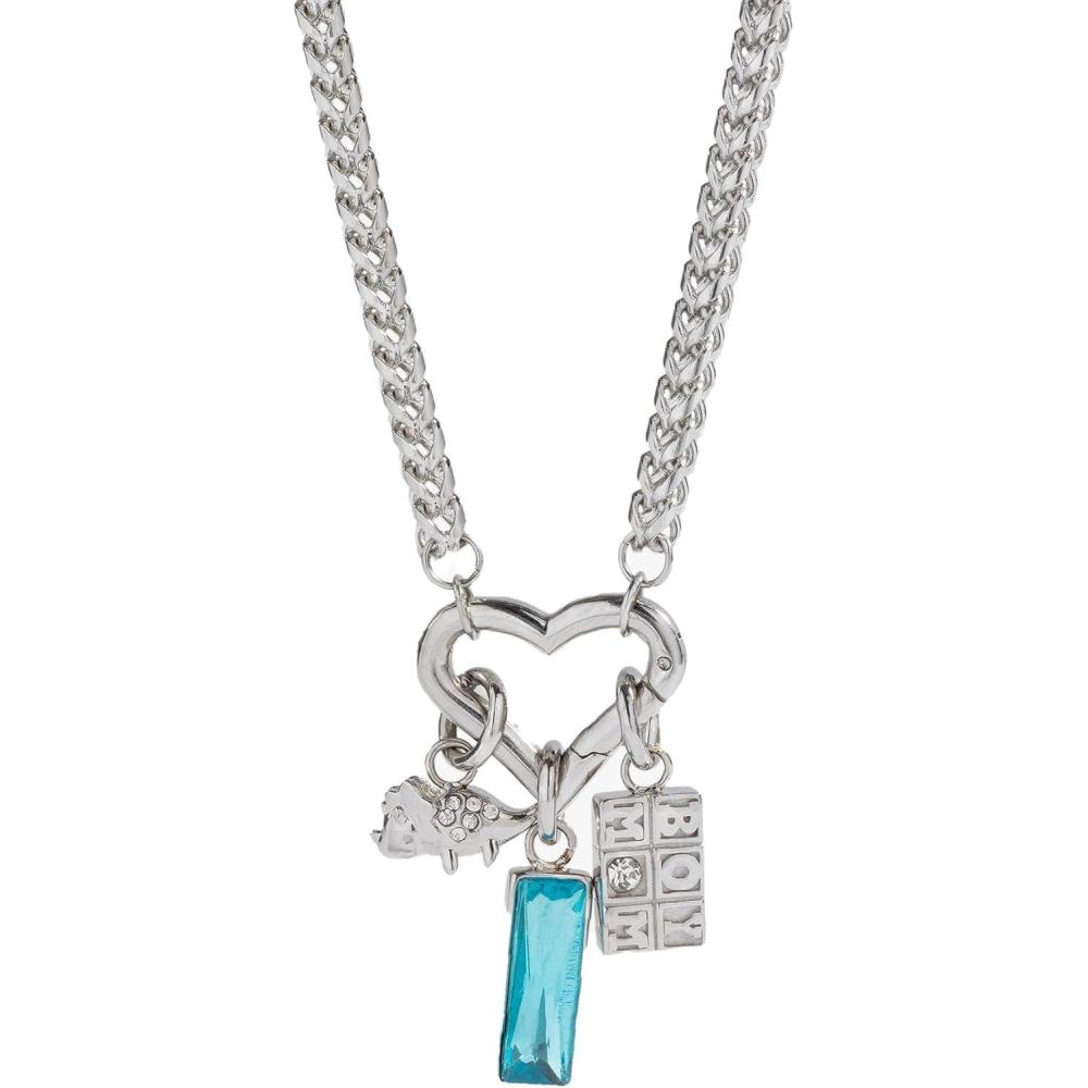 imageAlex and Ani Girl Mom Interchangeable Charm NecklaceStainless Silver